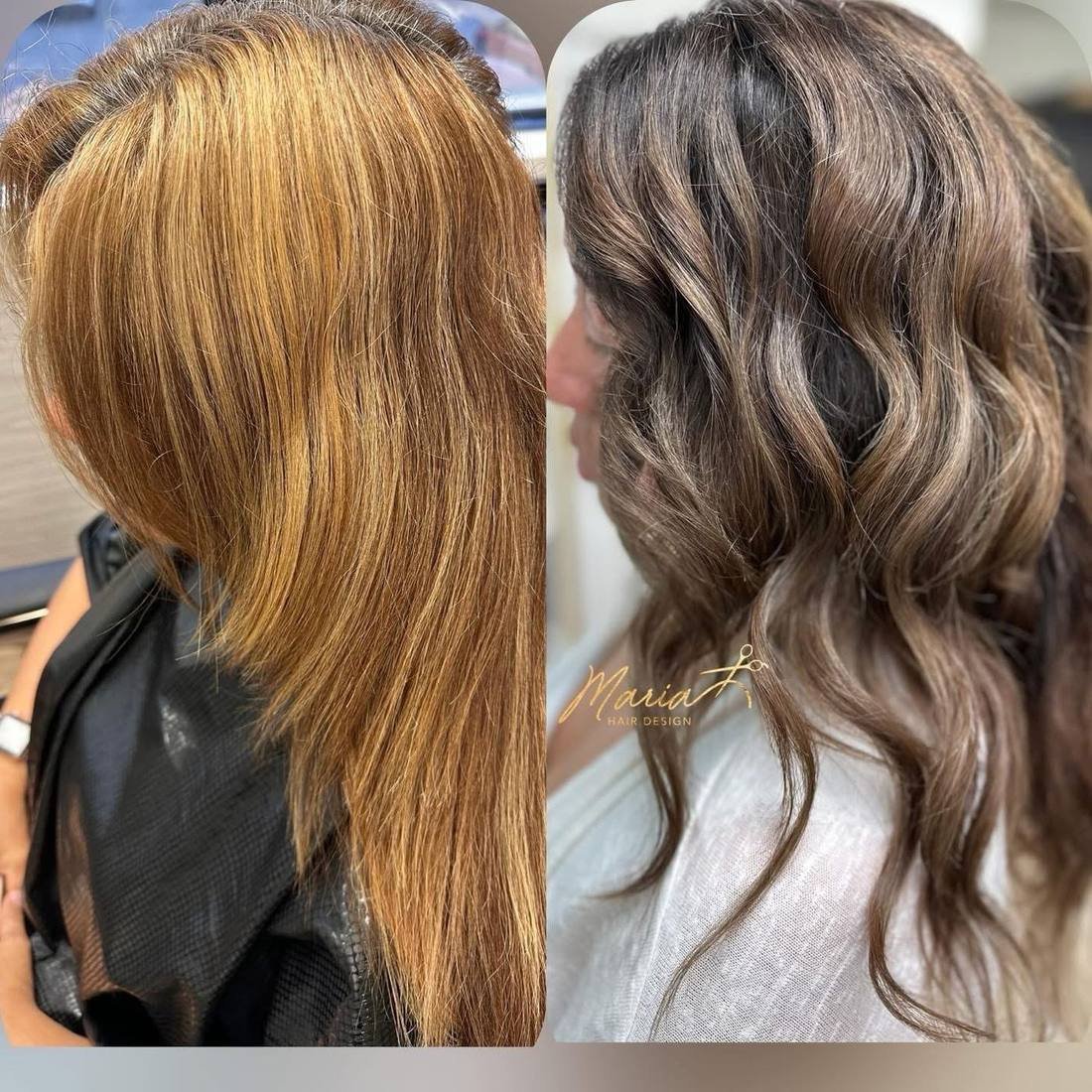 Colour Transformation at Maria Hair Design, Dieppe NB