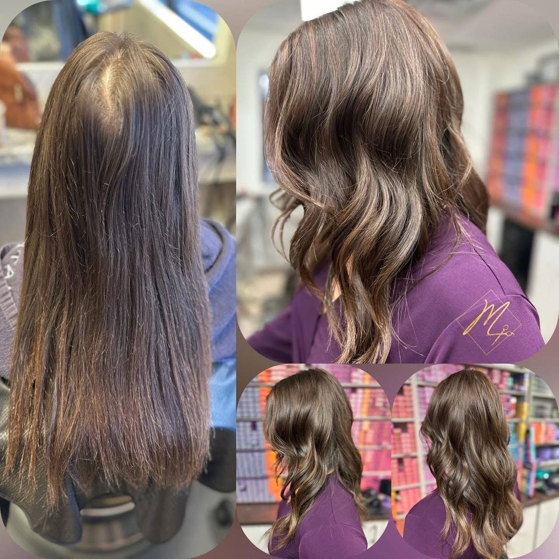 Highlights at Maria Hair Design, Dieppe NB
