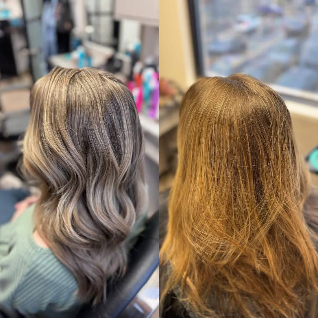 Hair colour transformation